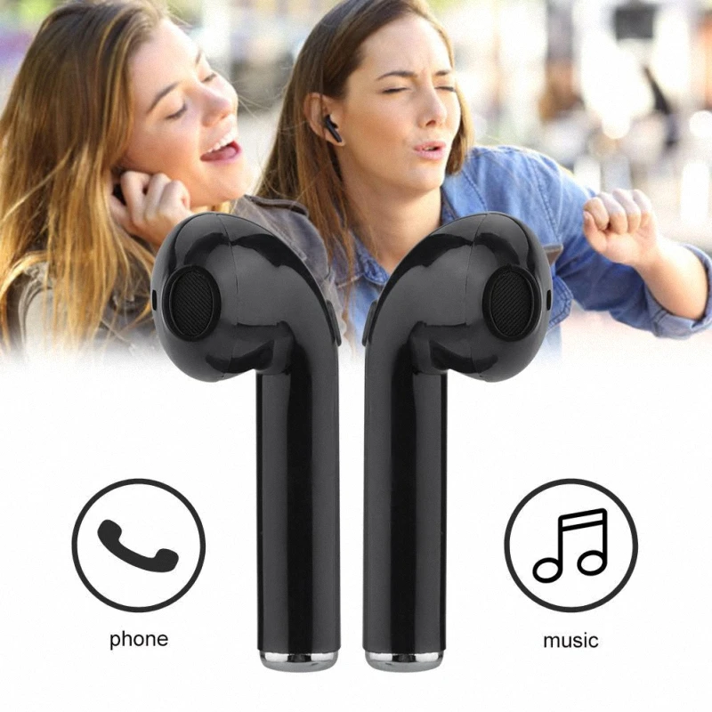 I7 TWS наушники с правыми ушами мини беспроводная Bluetooth гарнитура v5.0 стерео для IOS
