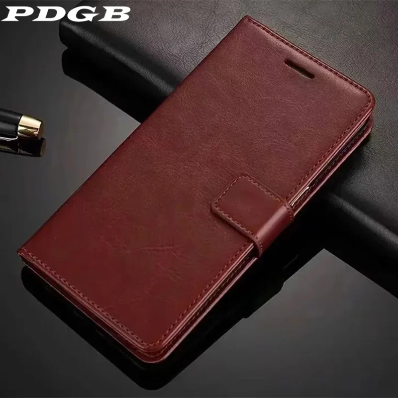 

PDGB Wallet Leather Case For Meizu M5C M6s M6T X8 Note 8 Meilan S6 6T A5 Note8 Book Flip Case Full Protective Soft Cover