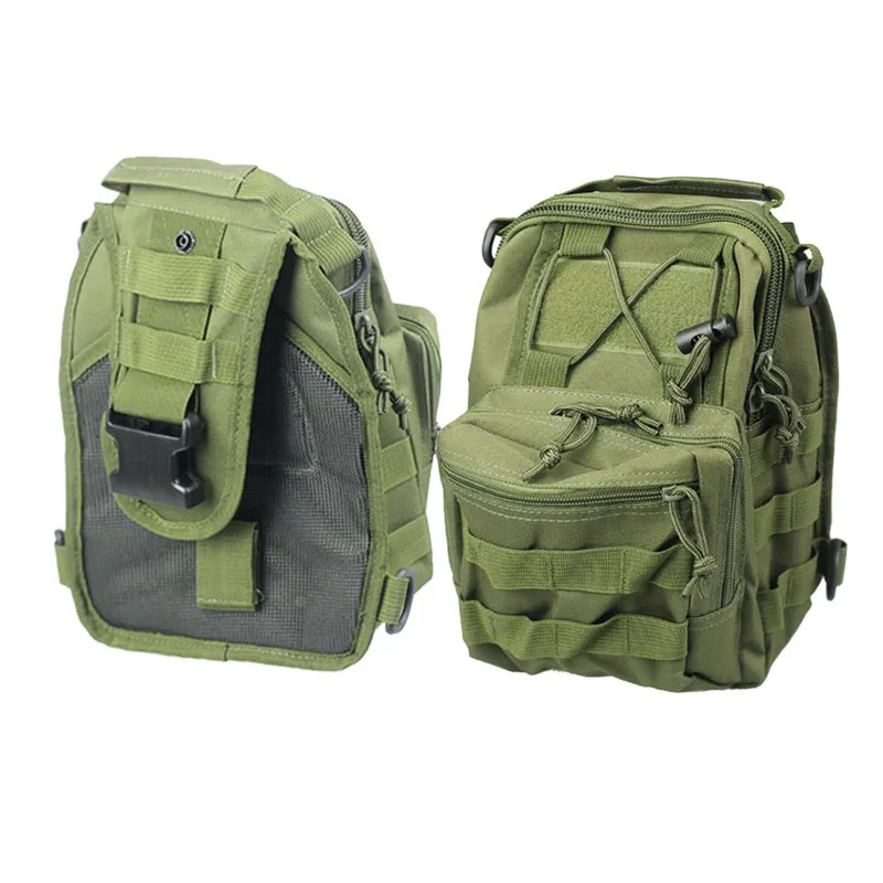 Камуфляжные военные сумки, парусиновые камуфляжные нагрудные сумки, тактический крепеж, нагрудная сумка-мессенджер, сумка-мешок через плечо, сумки через плечо