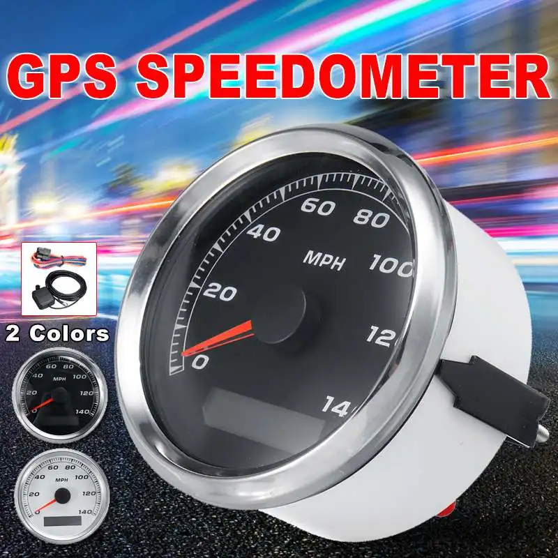 

Autoleader Universal Car Motorcycle GPS Digital Motorcycle Speedometer Odometer Tachometer Gauge 225 KM/h 140MPH