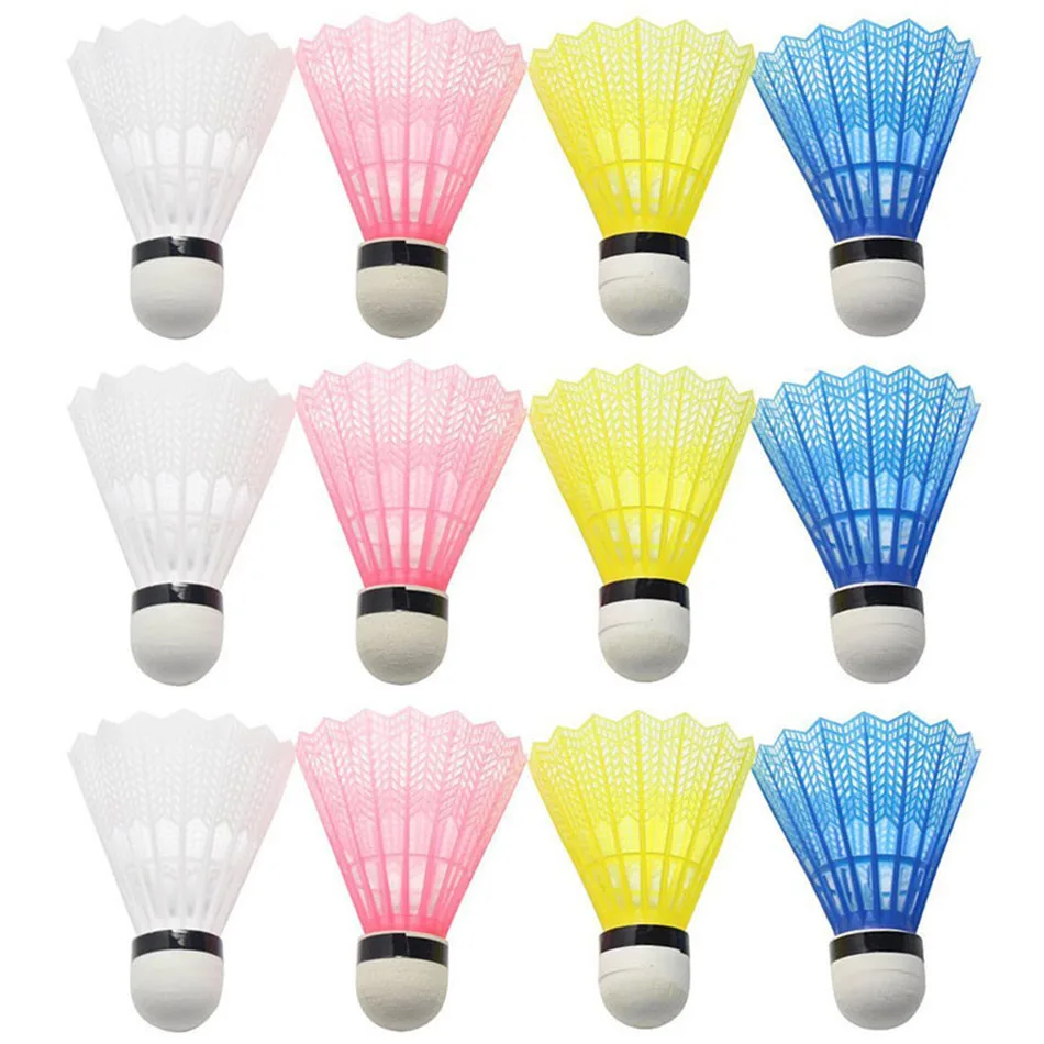6pcs/set Badminton Shuttlecock Nylon Shuttle Cocks