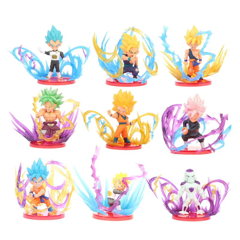 

Anime Figure Dragon Ball Z Goku Vegeta Friza Broly Gohan Action Figure PVC Model Toy Doll