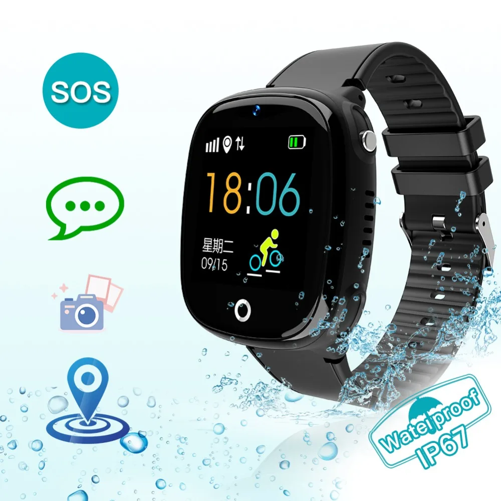 Смарт часы HW11 Детские Водонепроницаемые с Bluetooth шагомером и GPS|Смарт-часы| |