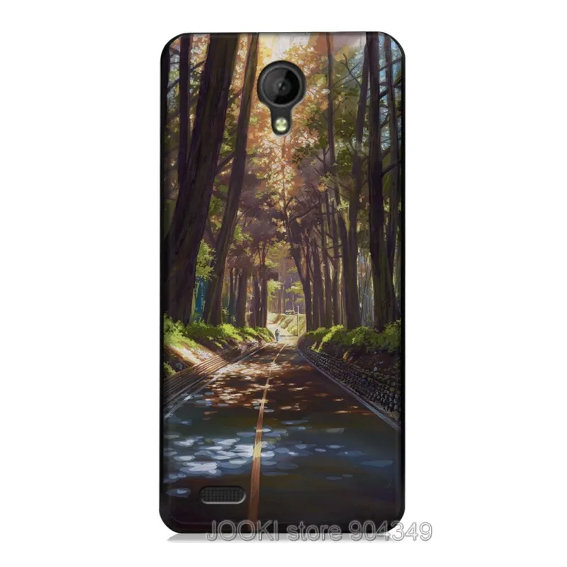 JOOKI Черный Силиконовый ТПУ чехол для BQ BQS 5515 funda мягкий гель защитный Ковер Крышка для BQS 5515 задняя крышка - Цвет: 1 piece Case
