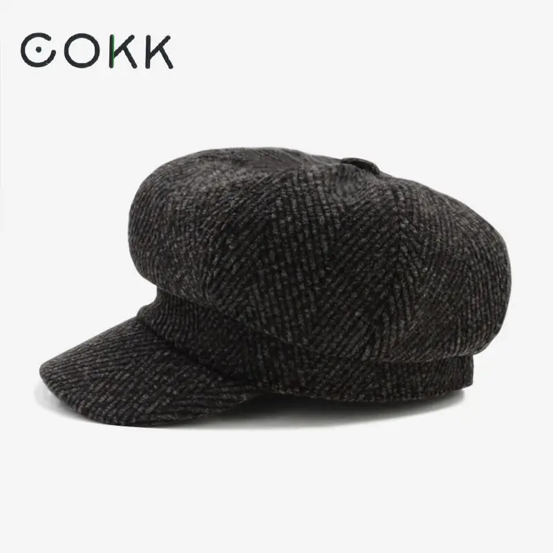 US Ladies Womens Suede Baker Boy Peaked Cap Summer Newsboy Hip-hop Baseball Hat