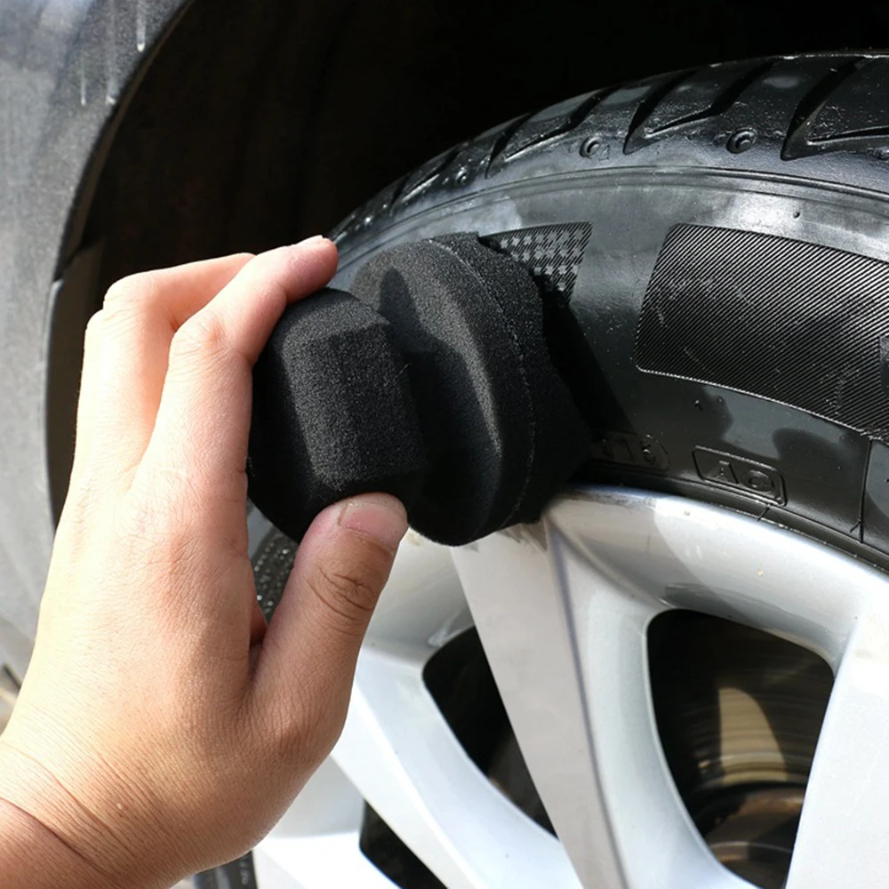 

Auto Accessories Car Tire Dressing Applicator Portable Handy Polishing and Waxing Sponge