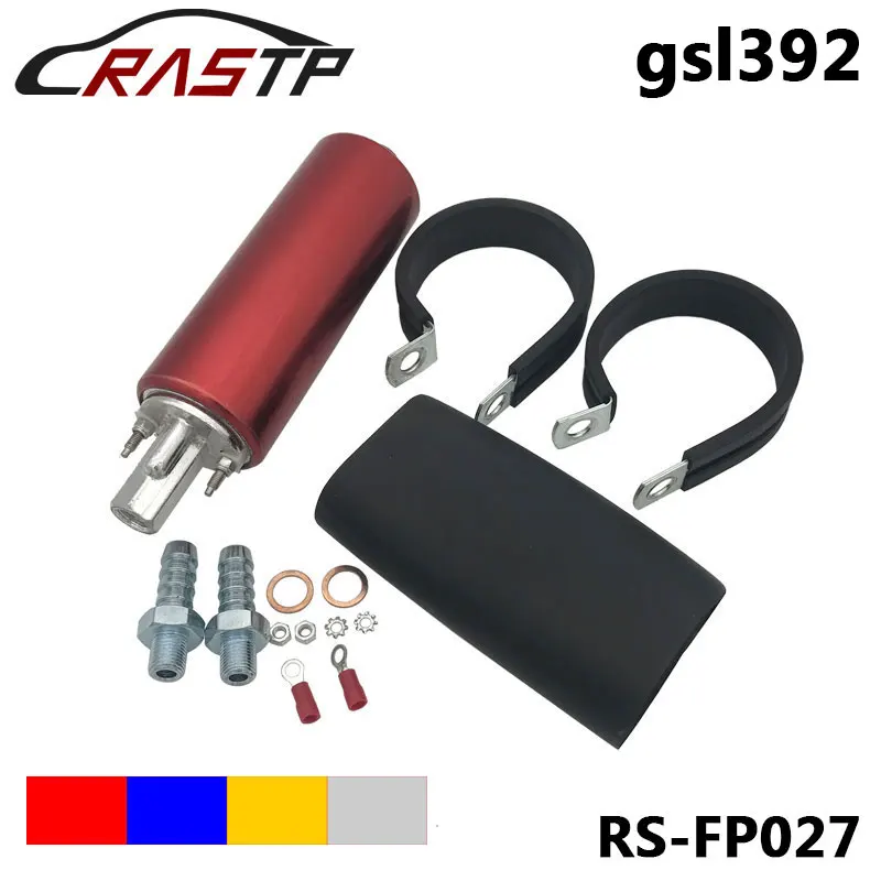 

RASTP-Universal High Flow & Pressure External Inline 255LPH Fuel Pump GSL392 RS-FP027