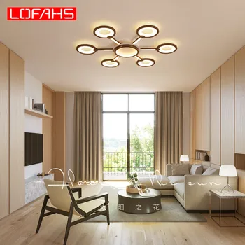 

LOFAHS Modern led chandelier lighting for living room bedroom dining room brown body classic design led chandelier luster