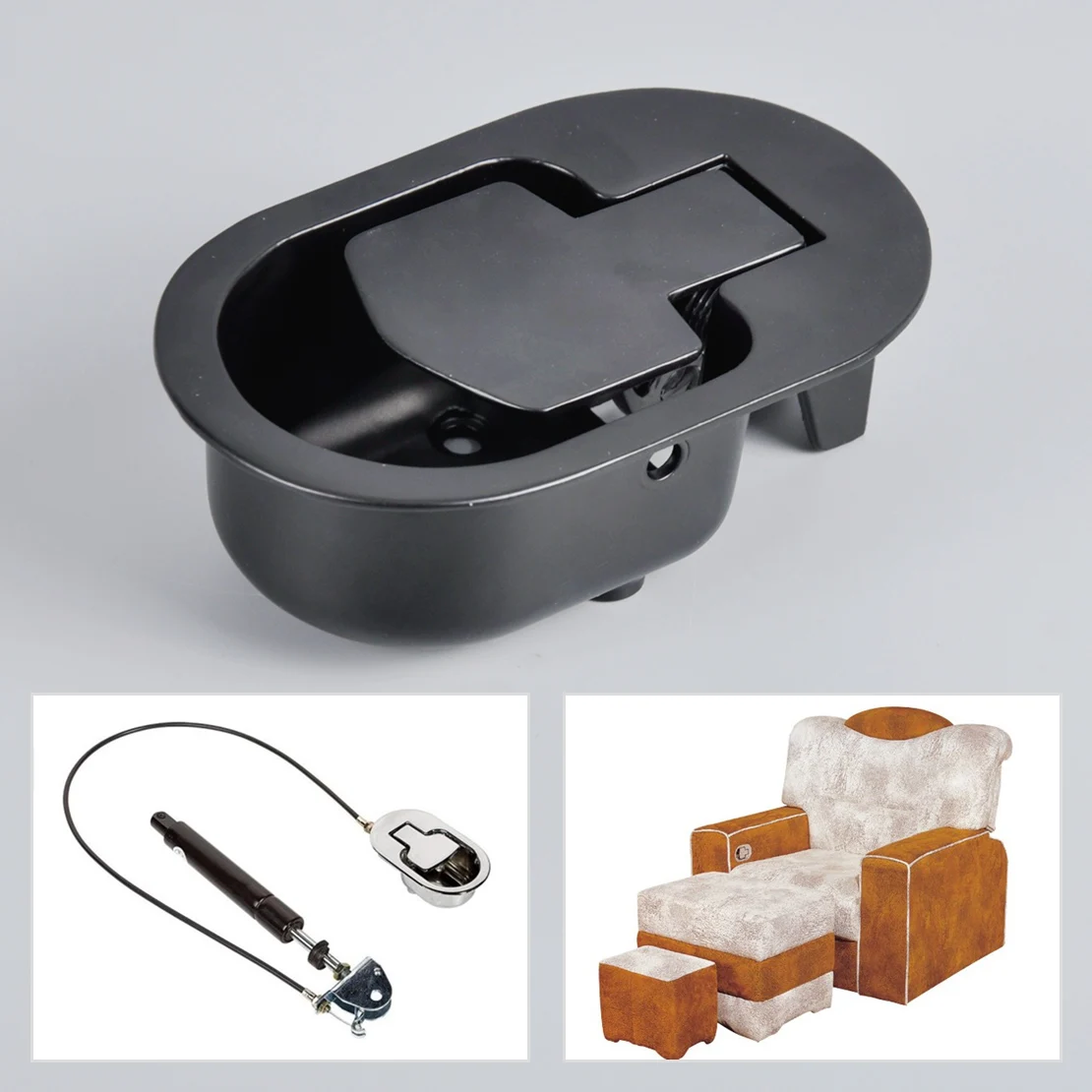

Durable Recliner Chair Sofa Chair Couch Release Lever Handle Replacement Metal Handle