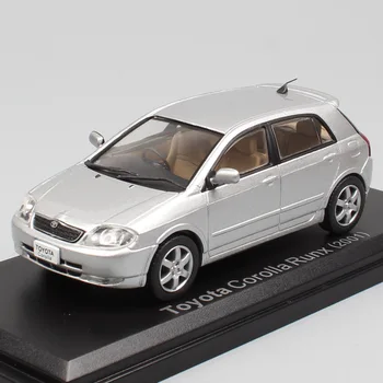 

1/43 Scale classic toyota carolla runx 2001 sedan metal auto Replicas diecast vehicles & cars toys modeling for kid's collectors
