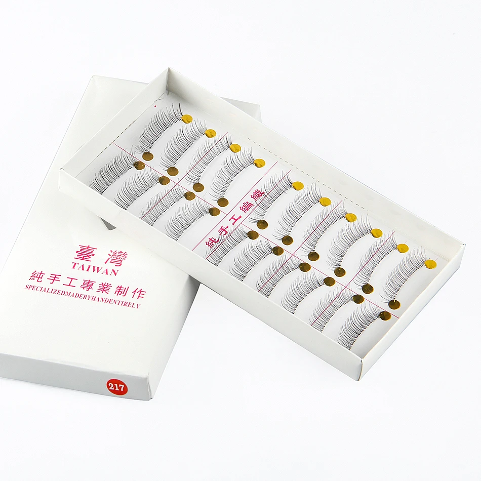 

LGALUX false eyelashes full strip lashes 10 pair made by hand entirely very soft comfortable premium false eyelashes giftbox