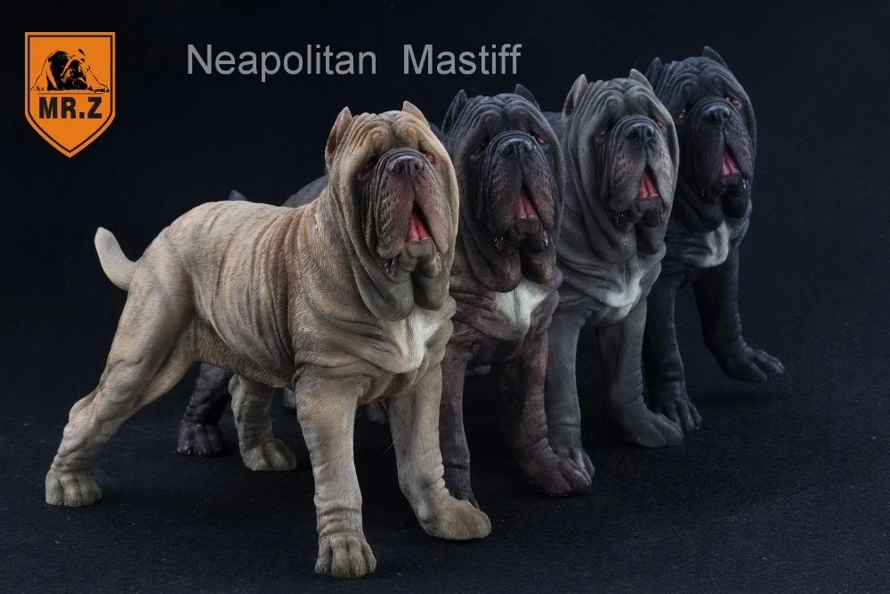 Mr.Z 1:6 Neapolitan Mastiff Dog Figure Toy