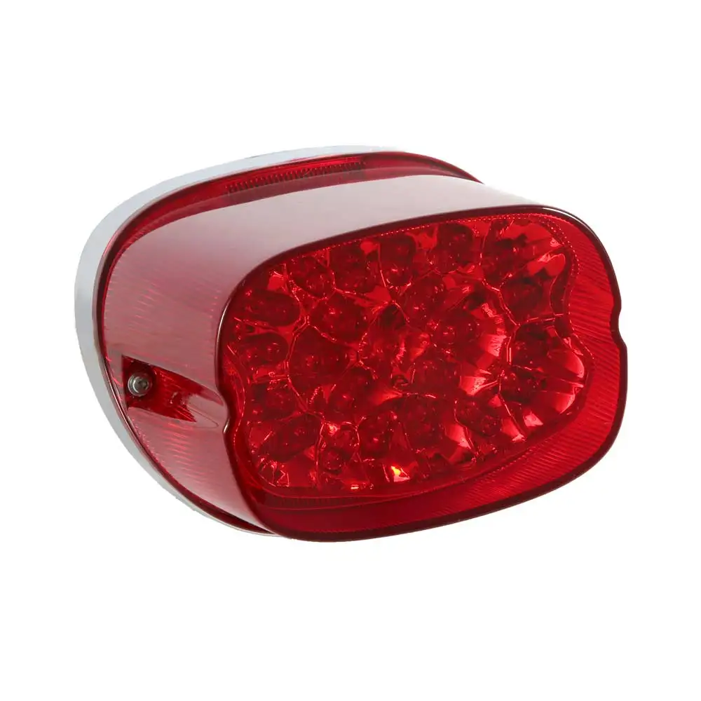 Светодиодный задний светильник для мотоцикла с сигналом поворота для FLSTFB Fatboy Heritage Sportster 883 1200 Dyna Road King Electra Glide - Цвет: Red