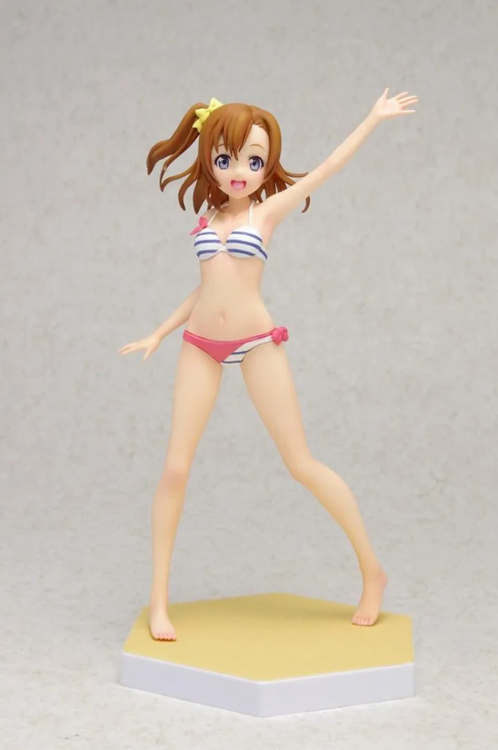 Волна любви в живую! 16 см Honoka Kousaka сексуальный купальник ПВХ Аниме Фигурка Bigini
