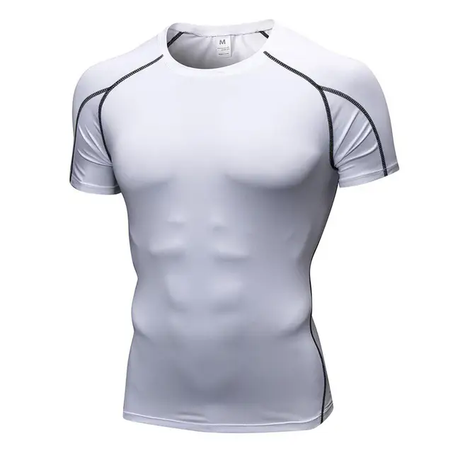 Buy 2018 Summer T shirt Men Short Sleeve Quick Dry