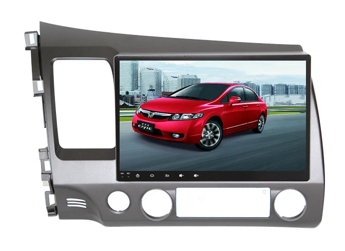 Cheap Quad Core Android 7.1 Fit HONDA CIVIC 2006 2007 2008 - 2010 2011 CAR DVD PLAYER Multimedia Navigation DVD GPS RADIO NAVI STEREO 2