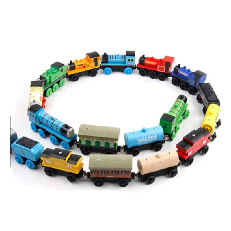 

23 magic toy trucks wooden Thomas James truck combination train children's toys birthday gifts Christmas gifts can be arbitraril