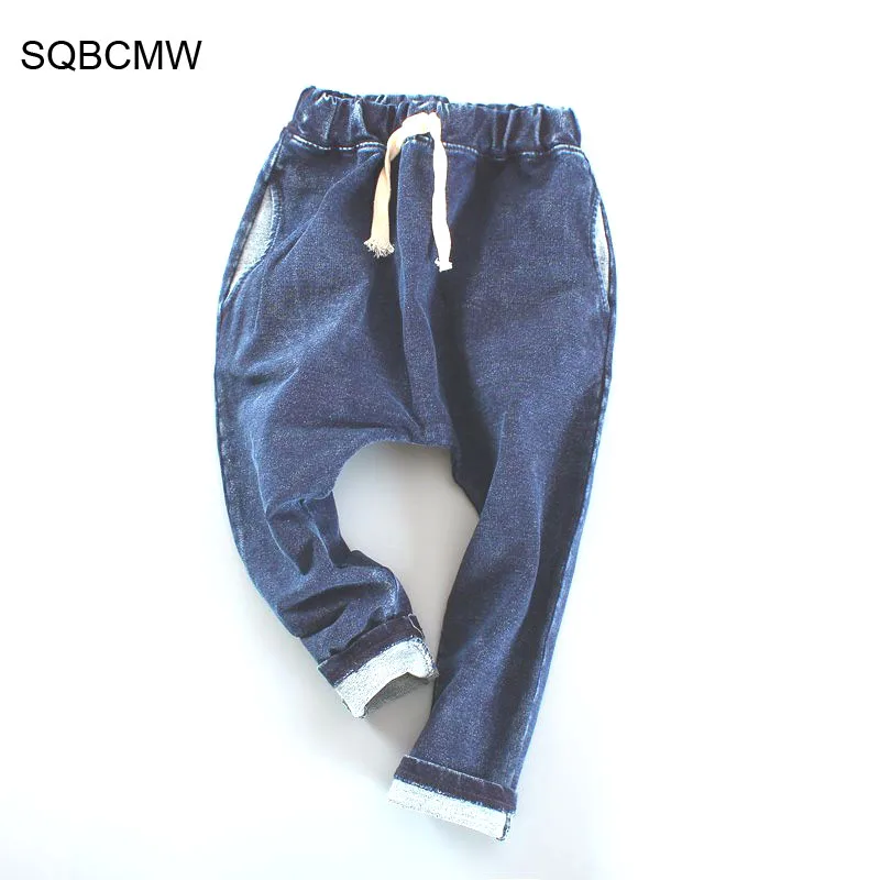 2020 модные брюки для мальчиков Детские повседневные на весну и осень|jeans pants for