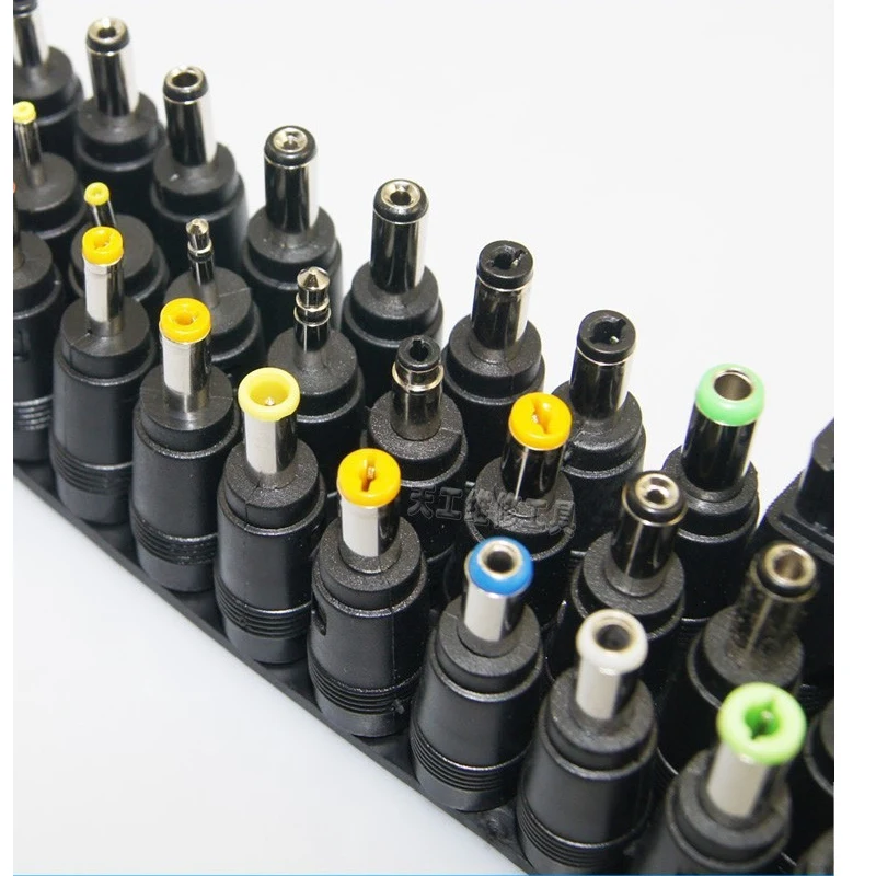 48 in 1 universal laptop AC DC jack power supply adapter connector plug for HP IBM Dell Apple etc notebook cable