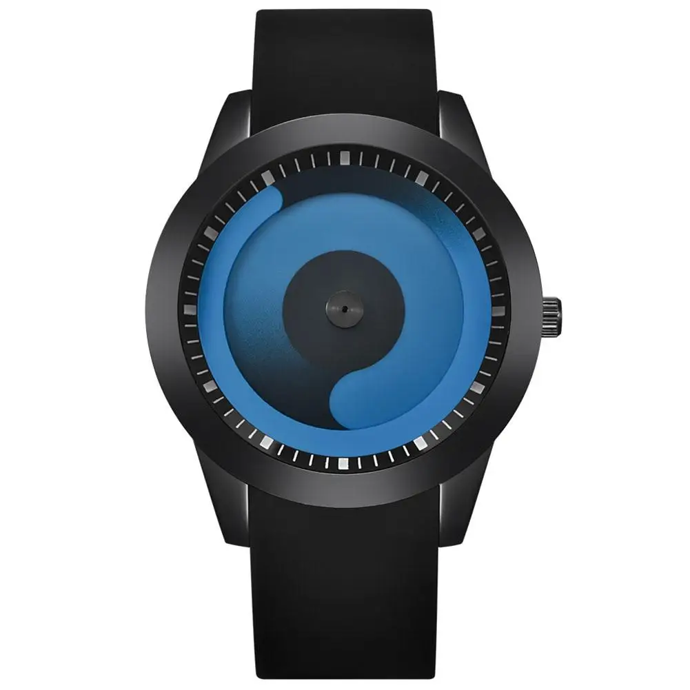 

Fashion Creative Women Men Gradient Flow Analog Round Dial Quartz Wrist Watch Lover Gift