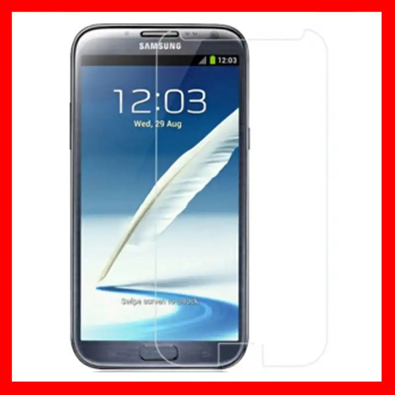 Закаленное стекло 2.5D для Samsung Galaxy Note 2 оригинальная Взрывозащищенная защитная