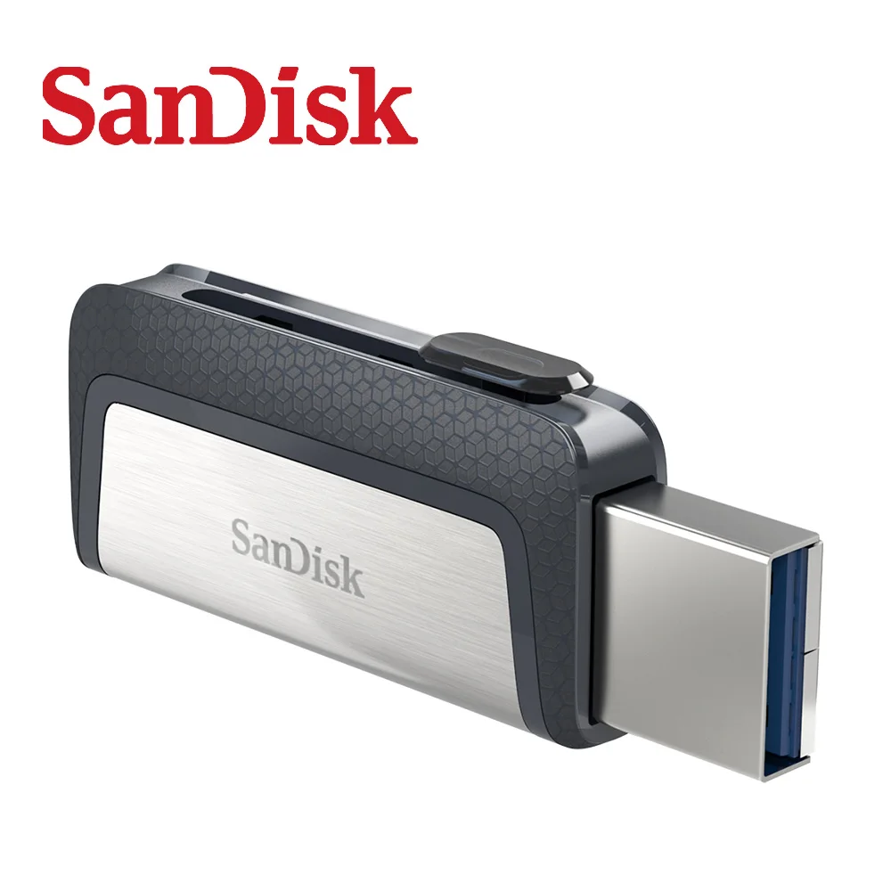 SanDisk DDC2 USB 3,0 OTG флэш-диск 128 Гб 64 ГБ 32 ГБ 16 ГБ флеш-накопитель Флешка карта памяти флэш-накопитель для ПК/Android type-C