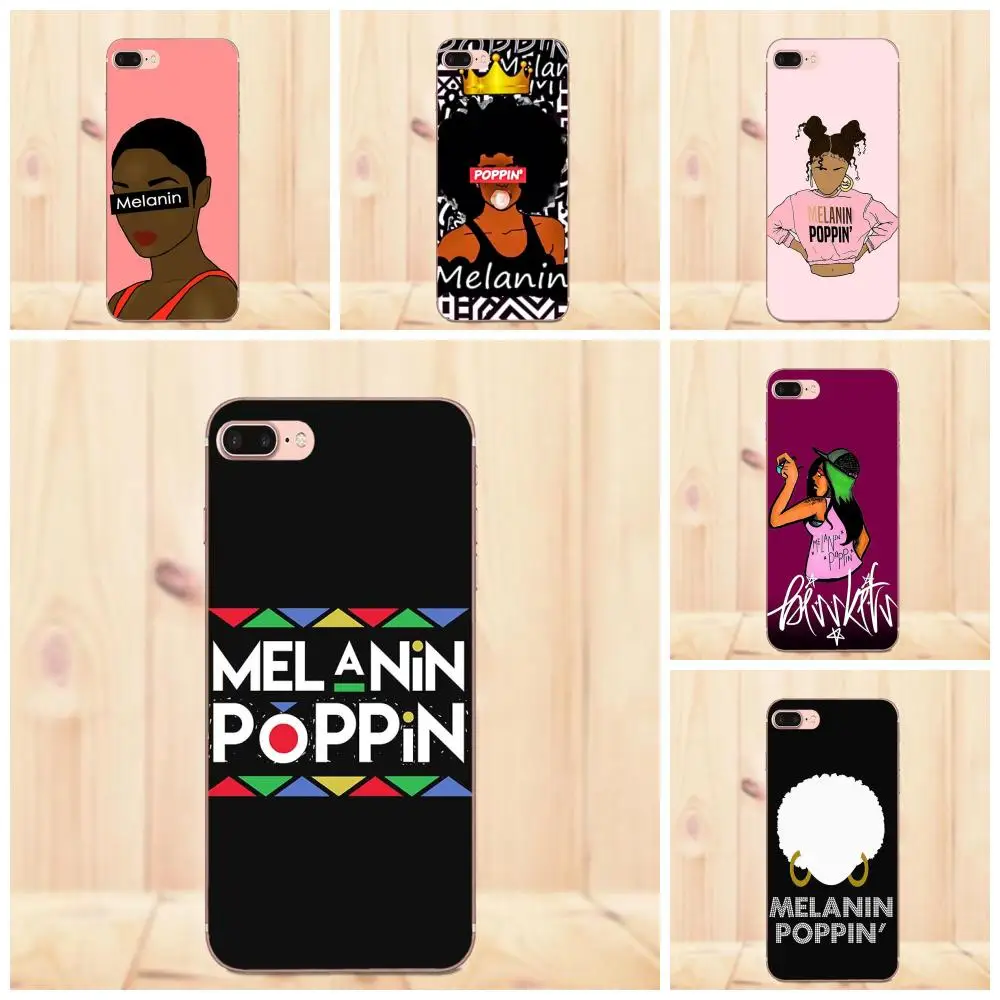 Maerknon TPU оригинал для Apple iPhone 4 4S 5 5C 5S SE 6 6S 7 8 Plus X 2bunz Melanin Poppin Aba | Мобильные телефоны и