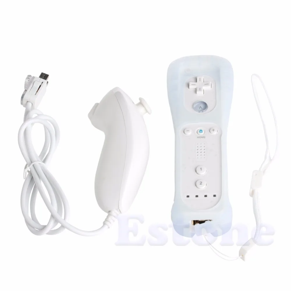 

High QualitySet Gaming Remote Nunchuk Nunchuck Controller Controllers for Nintendo