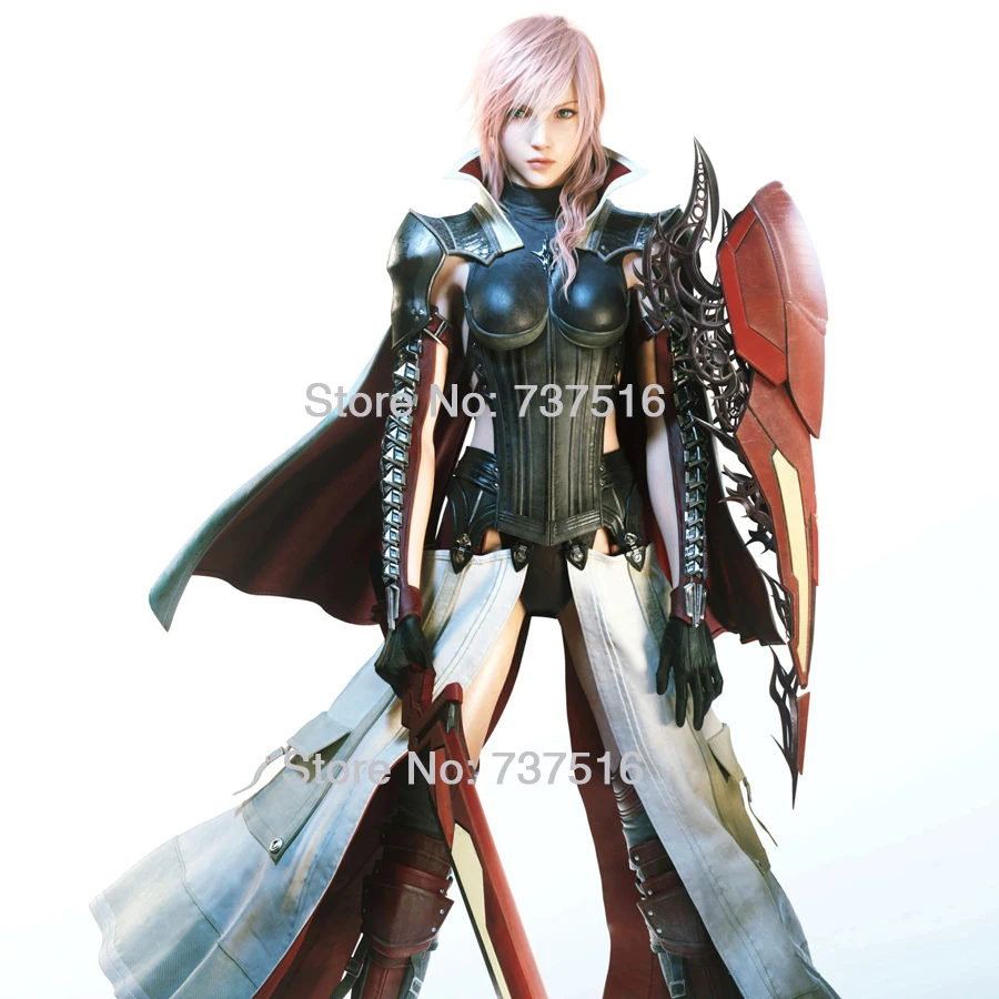 Аниме Final Fantasy Lightning Retuns XIII игра вокруг серебряного металла коллекции продуктов