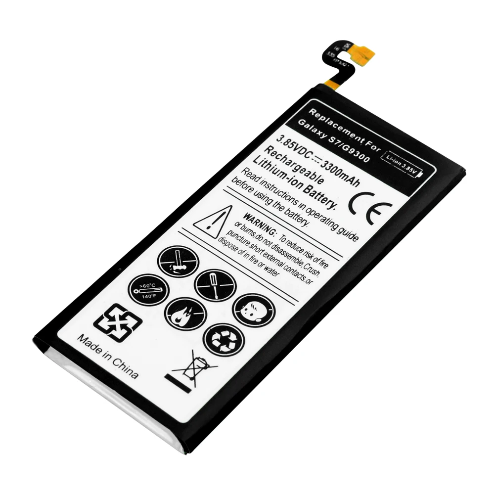 Сменный литиевый аккумулятор YCDC для Samsung Galaxy S7 G9300 G930F G930 3300 мАч 2019|Аккумуляторы