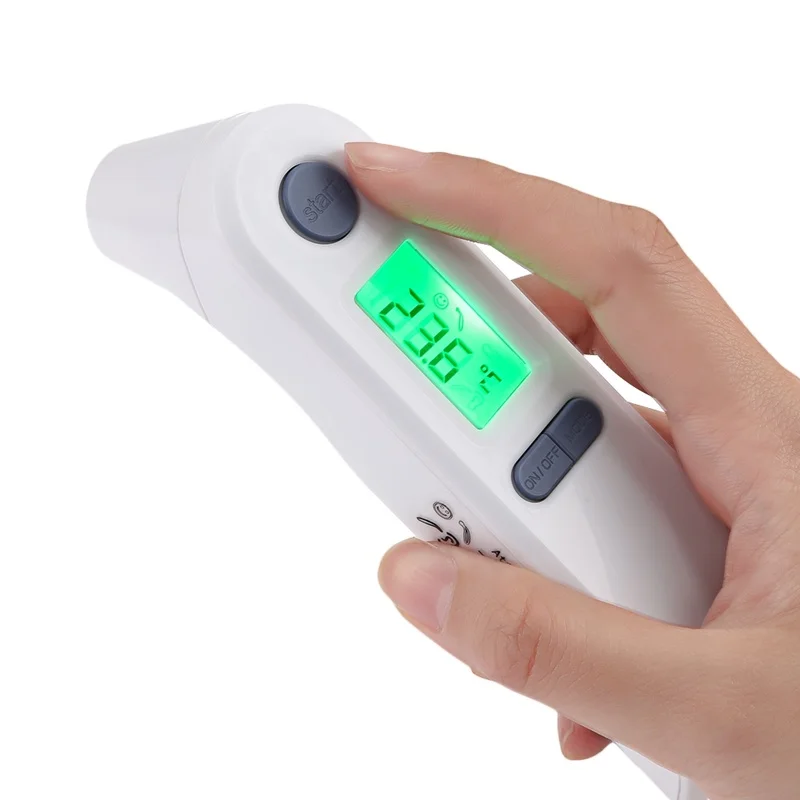 

Digital Infrared Thermometer Baby Adult LCD Non-contact Ear Forehead Temperature Monitor Children Body Fever Measurement