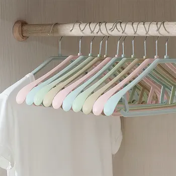 

Portable Clothes Hangers Non-Slip Hook For Suit Coat Closet Garment Outdoor Drying Rack Plastic Clothing Hanger