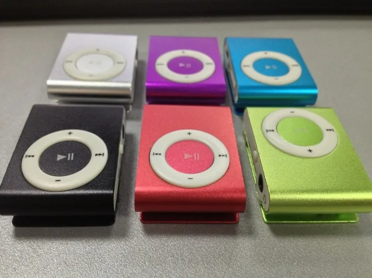 Случайный цвет мини клип MP3-плееры с микро-tf/Слот для карты SD Спорт Мини MP3 плеера лидер продаж