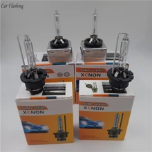 Ксеновых ламп, 1 набор D1S D1R D2S D2R D3S D3R D4S D4R дневные ходовые огни 12 V Белый ксеноновая HID-лампа Автомобильные фары 35 Вт 4300 K 5000 K 6000 K 8000 K лампы фар