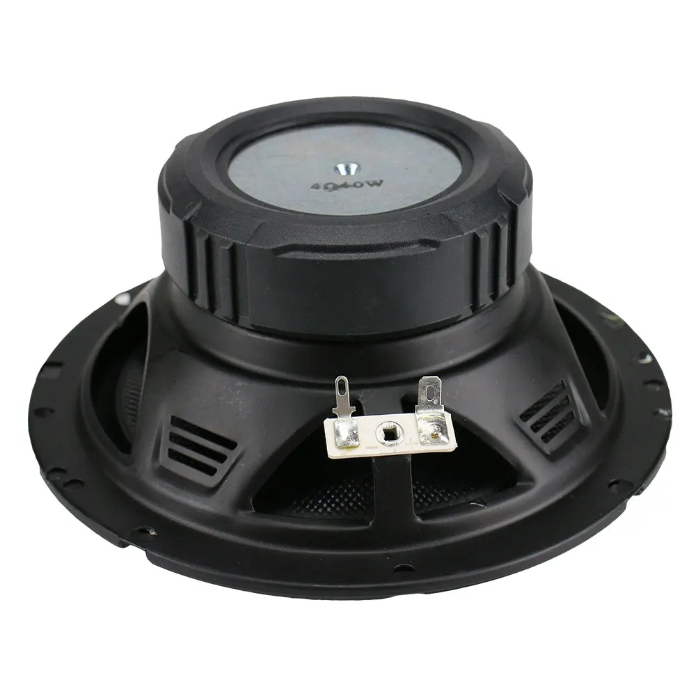 GHXAMP 6.5 Inch Car Full Range Bass Speaker Composite Woven Pot Midrange Woofer Loudspeaker Long Stroke Design Rubber 1PC