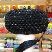 XIYUAN Черный/Фиолетовый клатч кошелек для женщин Свадебная вечеринка вечерние клатчи леди сумка женский цепи слинг сумки через плечо