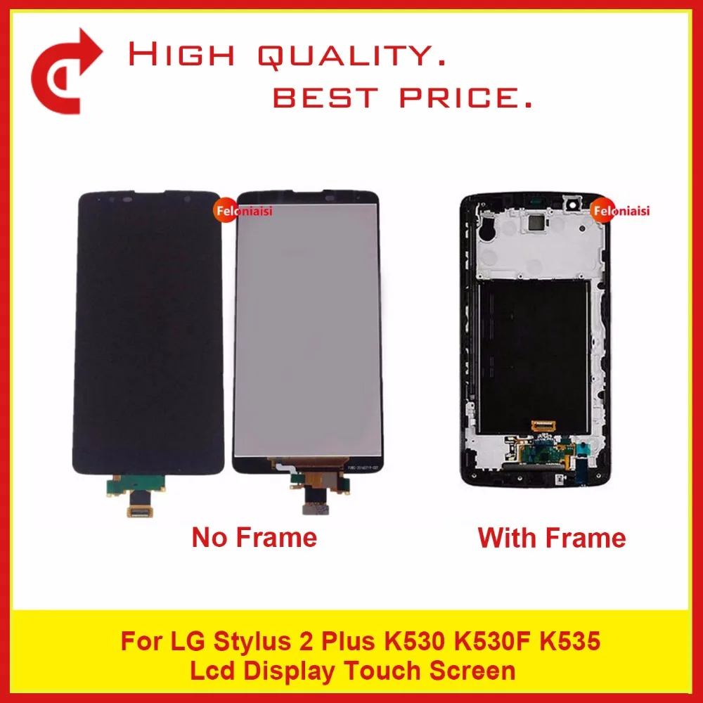 

10Pcs/lot High Quality 5.7" For LG Stylus 2 Plus K530 K530F K535 LCD Display With Touch Screen Digitizer Sensor Panel