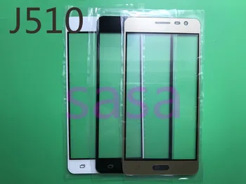 

10pcs/lot Outer Glass Lens Replacement for Samsung Galaxy J5 J510 J5108(2016) Touchscreen front Screen Glass Cover with LOGO