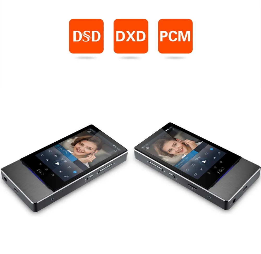 Fiio X7 New flagship lossless music Android PDA Player DXD DSD Player 64bit 384KHz USB DAC
