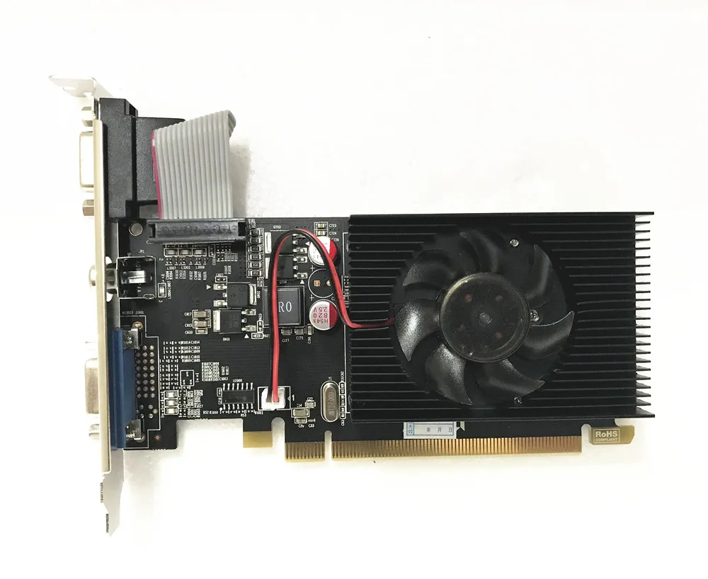 Новая мини Видеокарта ITX HPTC с половинной высотой оригинальная HD4350 1 ГБ 64 бит DDR2