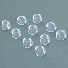 10 шт Детский защитный уголок для детей Сферический угол столкновения мягкий ПВХ край Угловые ограждения прозрачный 3 см х 3 см край и угловая защита