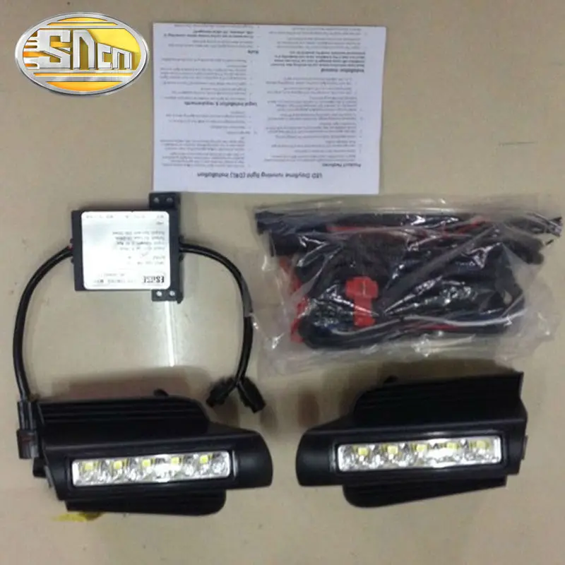 

With Auto Light-Off Function!!! Car Accessories High Power LED Daytime Running Light LED DRL For Toyota Prado FJ120 2003 - 2009