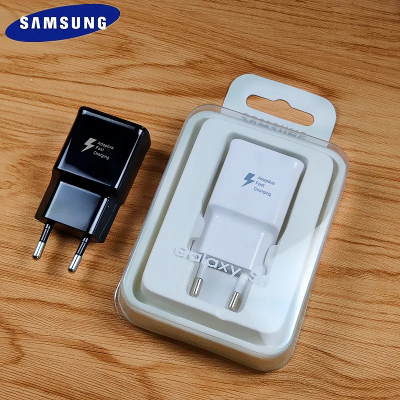 

Original Samsung S8 fast charger adapter 9V1.67A Quick charge For Samsung Galaxy S8 S9 S10 Plus S7 S6 edge note 4 5 9 A8 A7 A50