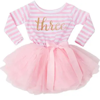 

Infant toddler baby 1 2 3 years birthday dress 1st birthday baby girl dress baby baptism dress