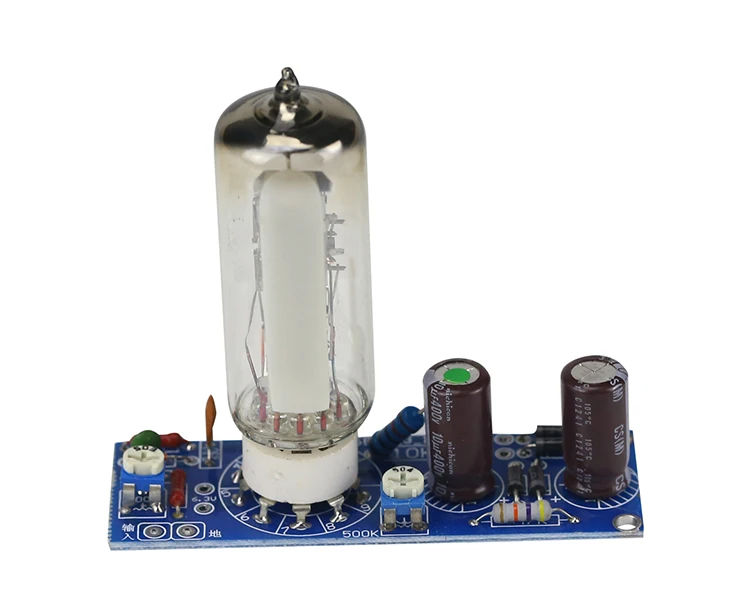 6E2 ламповый усилитель аудио Плата Настройка индикатор уровня линии двойной панельный электронный клапан желчный предусилитель вакуумный тональный сигнал AC230V