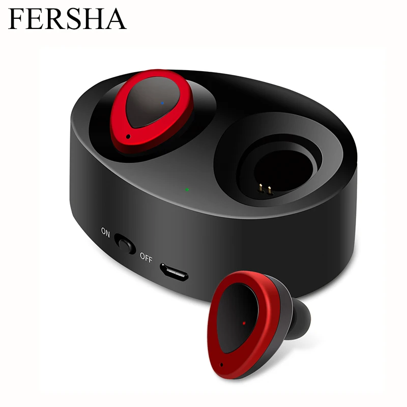 Новые беспроводные Bluetooth наушники FERSHA мини беспроводная гарнитура спортивные с