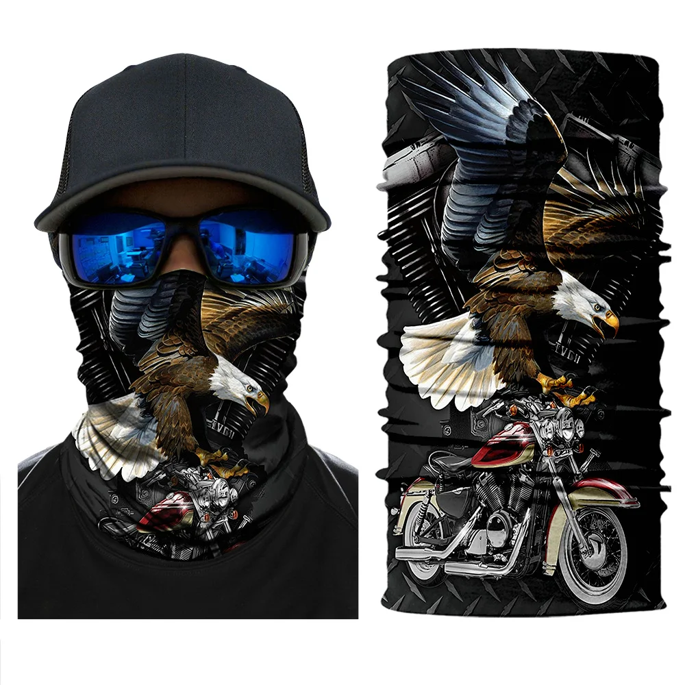 PL180524 motorcycle face mask skull face shield