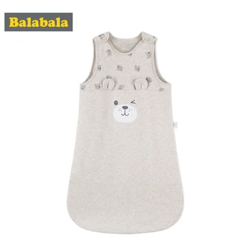 

Balabala Baby Soft Cotton 3D Ear Sleep Bags Infant Newborn Baby Boys Sleeping Bag Bedding Sacks Sleepsacks with Snap Closure