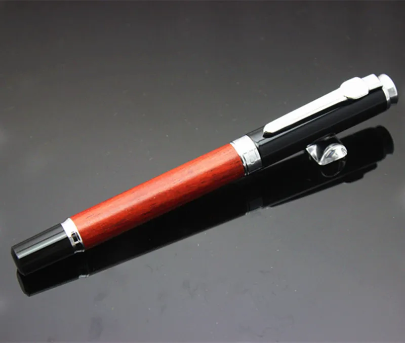 JINHAO 8126 белый фарфор 18 KGP Средний Перьевая ручка розовый цвет сливы ручка