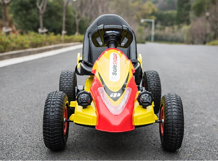Детский Электрический автомобиль четырехколесный kart dual drive может сидеть детский пульт дистанционного управления игрушечный автомобиль